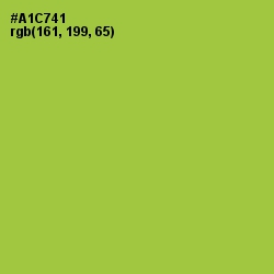 #A1C741 - Conifer Color Image