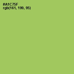 #A1C75F - Celery Color Image