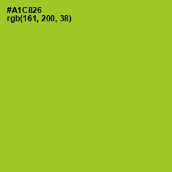 #A1C826 - Key Lime Pie Color Image