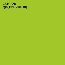 #A1C828 - Key Lime Pie Color Image
