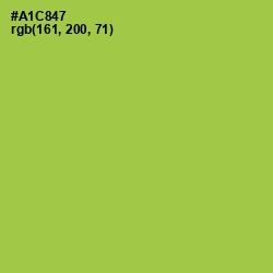 #A1C847 - Conifer Color Image