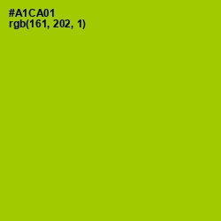 #A1CA01 - Citrus Color Image