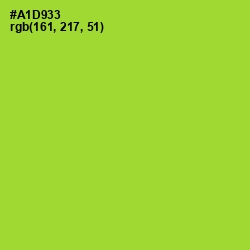 #A1D933 - Key Lime Pie Color Image