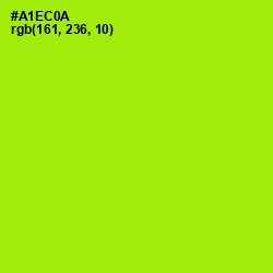 #A1EC0A - Inch Worm Color Image