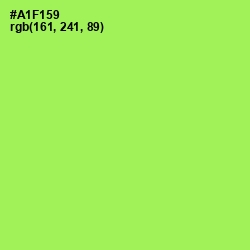 #A1F159 - Conifer Color Image