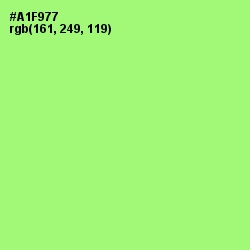 #A1F977 - Conifer Color Image