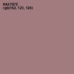 #A27B7E - Coral Tree Color Image