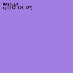 #A27EE3 - Lavender Color Image