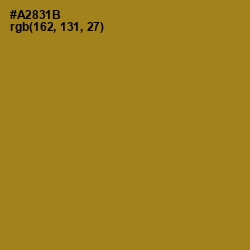 #A2831B - Hot Toddy Color Image