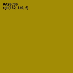 #A28C06 - Hot Toddy Color Image