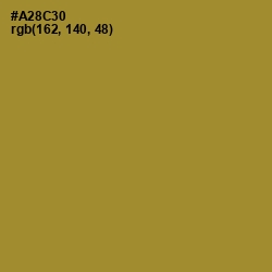 #A28C30 - Luxor Gold Color Image