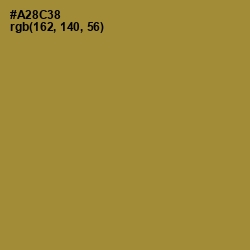 #A28C38 - Luxor Gold Color Image