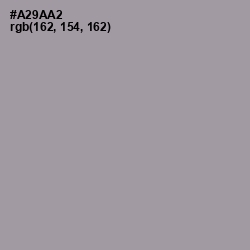 #A29AA2 - Amethyst Smoke Color Image