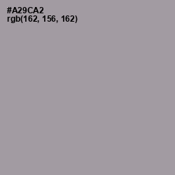 #A29CA2 - Amethyst Smoke Color Image