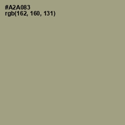 #A2A083 - Tallow Color Image