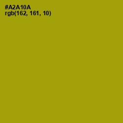 #A2A10A - Sahara Color Image