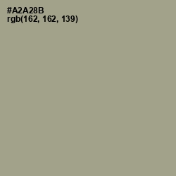 #A2A28B - Tallow Color Image