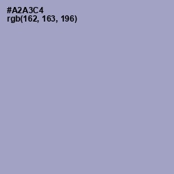 #A2A3C4 - Logan Color Image