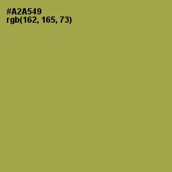 #A2A549 - Husk Color Image