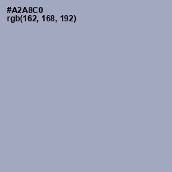 #A2A8C0 - Logan Color Image