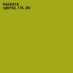 #A2AA1A - Sahara Color Image