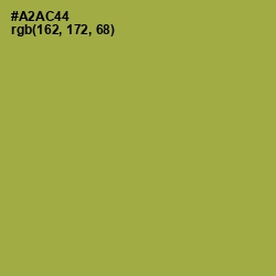 #A2AC44 - Husk Color Image