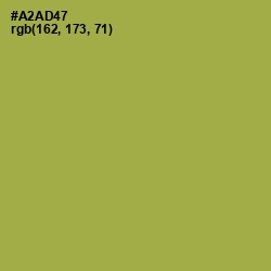 #A2AD47 - Husk Color Image