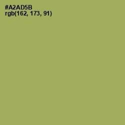 #A2AD5B - Olive Green Color Image