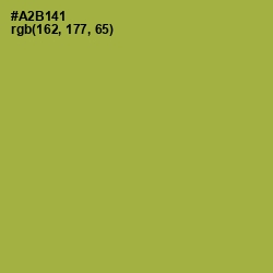 #A2B141 - Olive Green Color Image