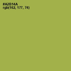 #A2B14A - Olive Green Color Image