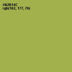 #A2B14C - Olive Green Color Image