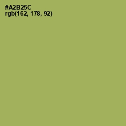 #A2B25C - Olive Green Color Image