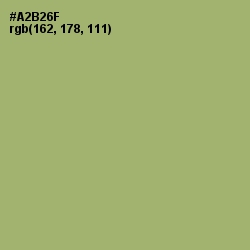 #A2B26F - Green Smoke Color Image