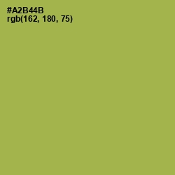 #A2B44B - Olive Green Color Image