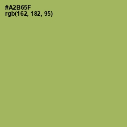 #A2B65F - Olive Green Color Image