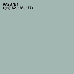 #A2B7B1 - Bombay Color Image