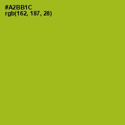 #A2BB1C - Sahara Color Image