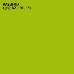 #A2BF0D - Sahara Color Image