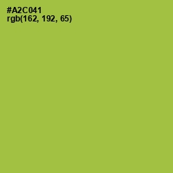 #A2C041 - Conifer Color Image