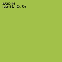 #A2C149 - Celery Color Image