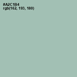 #A2C1B4 - Spring Rain Color Image