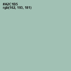 #A2C1B5 - Spring Rain Color Image