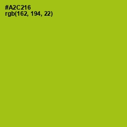 #A2C216 - Citrus Color Image