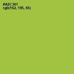 #A2C341 - Conifer Color Image