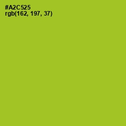 #A2C525 - Key Lime Pie Color Image