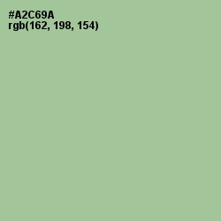 #A2C69A - Spring Rain Color Image