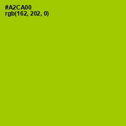 #A2CA00 - Citrus Color Image