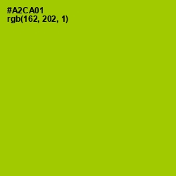 #A2CA01 - Citrus Color Image