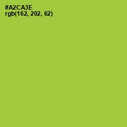 #A2CA3E - Key Lime Pie Color Image