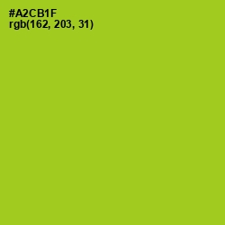 #A2CB1F - Bahia Color Image
